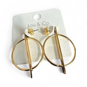 Gold Geometric Earrings